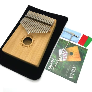 17 Keys Kalimba African Mbira Solid bamboo thumb Piano finger piano Fashion musical instrument