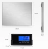 180kg Electronics Weighing Scales Digital Wireless Stainless Steel Weight Postal Scale Baby Scale