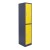 Import 1850mm height free shipping metal office furniture hostel cabinet clothes storage gym steel locker from China