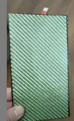 1m*10m  3K green carbon fiber dry cloth make-to-order for carbon fibre late
