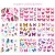 1pc Colorful Nail Stickers Slider Butterfly Designs Flowers DIY Tattoo for Wraps Manicure Water Nail Stickers