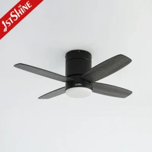 1stshine LED Ceiling Fan Small Flush Mounted 36 Inches Reversible MDF Blades Ceiling Fan with Light