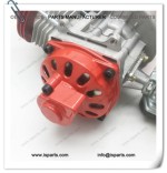 2 Stroke Motorcycle 49cc Engine Assembly red