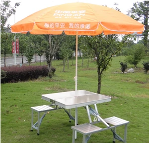 2017 aluminum folding tables and chair with competitive price