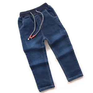 2018 cheap kids boy boys denim Jeans children ruffle pants Indonesia UK African suits painted jeans