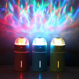 2018 Hot sale Unique mini handheld portable usb air purifier home car humidifier with amazing light