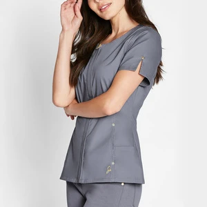 2018 Ketai New Scrub Uniform Nurse Workwear Tunic Uniform Salon Beauty Uniform