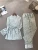 Import 2018 new long sleeved Lapel sleepwear women silk printed pajamas from China