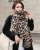 Import 2019 Autumn and Winter Warm Thickened Leopard Print Knitted Wool Scarf Shawl from China
