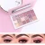 Import 2019 New 18 Colors Pressed Powder Eyeshadow Palette Private Label Eye Shadow Glitter Shimmer Matte Custom Logo Cosmetics from China