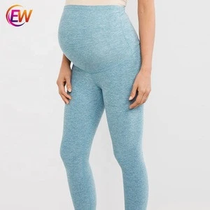 2019 New Design Plus Size Fit Belly Maternity Soft Stretch Yoga Pants