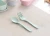 Import 2020 Eco friendly bamboo fiber products chopsticks spoons forks kid&#x27;s bamboo fiber cutlery set from China