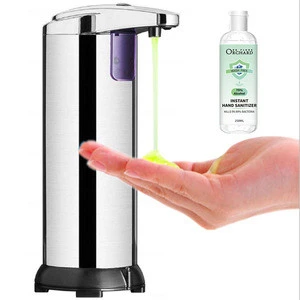 2020 electric touchless liquid hand sanitizer automatic foam soap dispenser