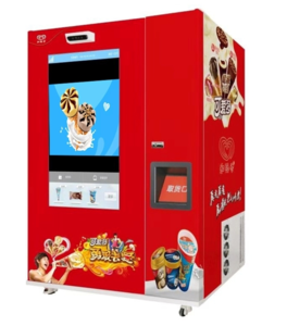 2020 Ice Cream Meat Dumplings Frozen vending machine from XY Vending