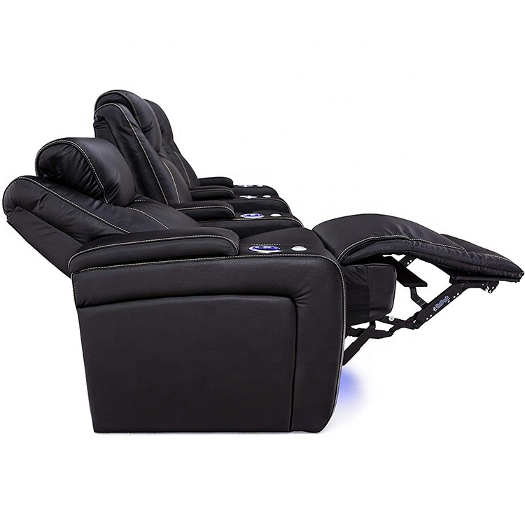2020 Latest Design Wholesaler Modern Design Hot selling Leisure Adjustable Electric Recliner Chair Movie Home Theater Sofa