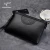 Import 2020 men genuine leather handhold clutch bag embossing envelop wallet fashion  business card money phone purse big capacity from China