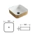 Import 2020 modern bathroom products  washing basin gold/sliver/rose gold basin with different colors from China