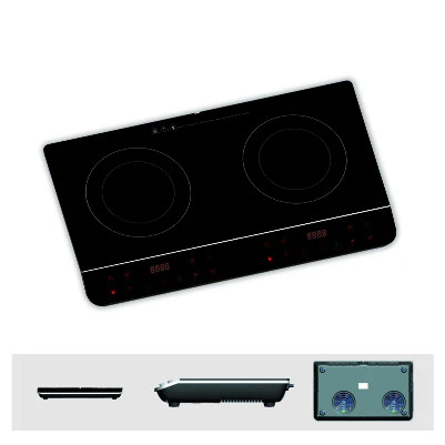 2020 New double cooker induction cooker with good quality AI2-M11B big  home appliances stocks big electrical gas stove for OEM