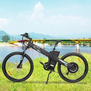 2020 own patent suspension fork 48v 1000w  electric mountain bicycle  vlo/lectrique femme electric bike with PAS system