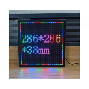2020 P4 mini LED screen USB chargeable LED video panel wifi remote control advertising display panel