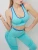 Import 2021 Custom Womens Fitness athleisure wear Seamless Two Piece Sexy Active Wear High Quality fitness yoga wear from China