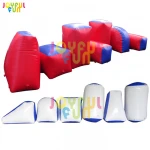 2021 hot sale factory high quality commercial wholesale air paintball inflatable bunkers