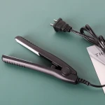 2021 New Mini Hair Straightener Curling hair clipper Crimper Curling Iron Hair Straightener Brush Titanium Flat Iron