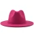 Import 2021 new woollen Felt Fedora Jazz wide brim fashion hat from China