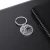 Import 2021 stainless steelmetal keychain custom graduate gift Letter Engraving metal keychain round from China