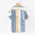Import 2021 wholesale men&#x27;s fashion casual Hawaiian linen cotton striped shirts for men from China