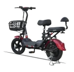 2022 electric bikes for adults two wheels/electric bicycle  with padals  ebike  48v 12ah electric scooter ebike 350W
