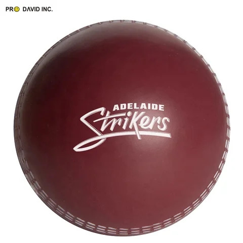 2023 Hot Sale Cheap Promotional Gift PU Memory Foam Cricket Ball Plain Anti Stress Reliever Soft Squishy Relief Toy Ball