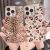 Import 2024 Hot Sale Fashion Plating Box Texture Phone Case For Phone13/14 15 Pro Max Trendy Leopard Design Case from China