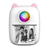 2024Hot sale cheap small pocket handheld kids education wireless BT mobile phone photo portable mini label printer