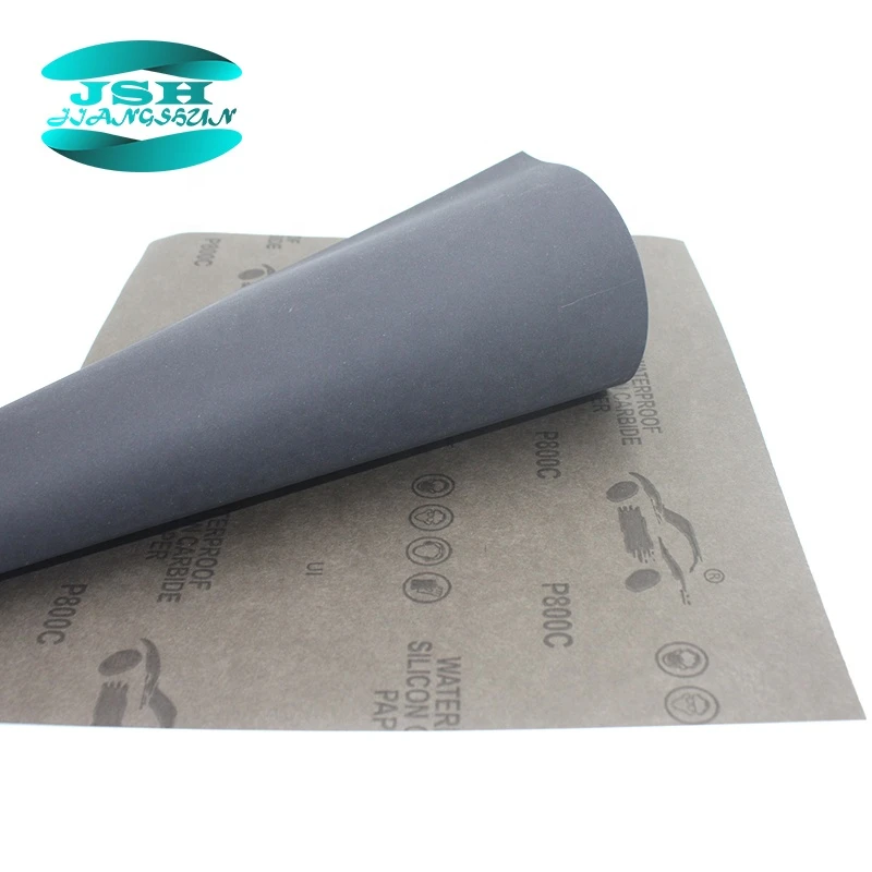 230*280MM Silicon carbide Latex sanding paper waterproof abrasive sand paper