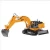 Import 2.4GHz 11CH Alloy Engineering Truck Electronic Metal Excavator Heavy Machinery RC Toys Car Truck HuiNa 1510 from China