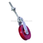 2.5-inch Cast Iron Lifting Pulley, Mainly Used for Lifting Lines, Greenhouses and Aquaculture, etc.