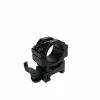 25.4mm Scope Mount with Quick Release Riflescope Medium Height Cam Lock Rings for 20mm Picatinny Weaver Rail