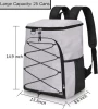 25Cans Lightweight Leakproof Cooler Bag Waterproof Insulated Cooler Backpack For Picnic