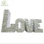 Import 26 letters customized wedding favor love decoration artificial flowers decor from China