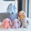 26cm OEM Design Long-Eared Bunny Stuffed & Plush Toys Custom Rabbit Toy for Baby Soft with PP Cotton Filling Material