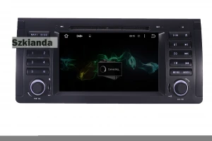 2G+32G android 10 car dvd player for bmw e53 x5 with Quad Core Wifi 3G GPS Bt Radio RDS USB SD Steering wheel Control