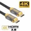2M 4K 60Hz HDMI To HDMI Cable High Speed  Golden Plated Connection Cable Cord For UHD FHD 3D Xbox PS3 PS4 TV