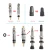 Import 2PCS Brass Core Optional Brass Alloy Stem 406080100120mm W Alloy Cap &amp Tool Bicycle Tubeless Tire Presta Valve from China