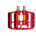3 Bearings Mountain Bike Pedals MTB Platform Bicycle Flat Aluminum Alloy 9/16