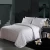 Import 3 Cm Stripe Elegant Luxury quilt 100 cotton linen white king size duvet cover sets hotel luxury bedding set from China