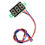 3 Wires 0.36 inch DC 0-30V Red LED Panel Voltage Meter 3-Digital Display Voltmeter