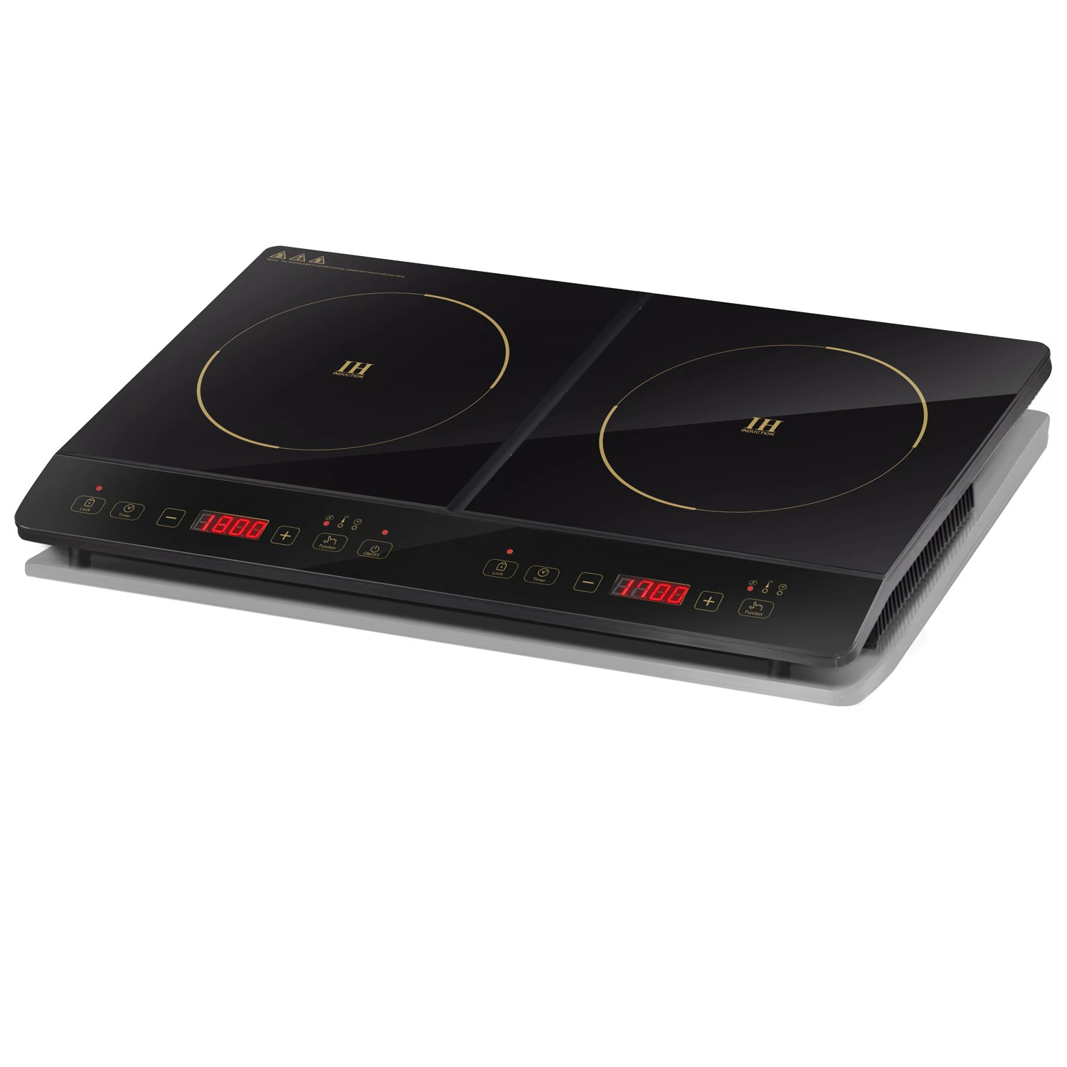 3000W Kitchen Appliance 2 buner Induction Cooker electric induction cooker with Chinese glass