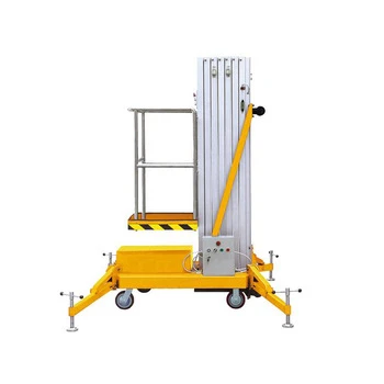 300kg self-propelled double scissor lift table with 6m rated lifting height