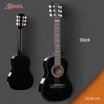 30" Basswood Glossy Opened   Acoustic small guitar Have multiple colors